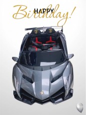  Lamborghini Veneno 頂配雙座4驅 帶MP4 兒童遙控電動車  （正版授權）