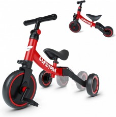德國品牌 Besrey 5-IN-1 兒童多功能三輪車  平衡車 學步車 香港行貨